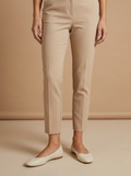 Ivory Leather Ballet Flats — Velvux
